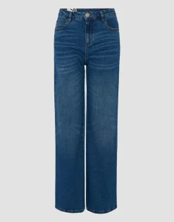 Wide Leg Jeans Mivy Blauw Online Bestellen*OPUS Online