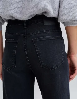 Wide Leg Jeans Mivy Zwart Online Bestellen*OPUS Best Sale