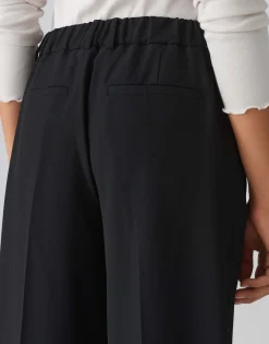 Wide Leg Pants Mariena Zwart Online Bestellen*OPUS Online