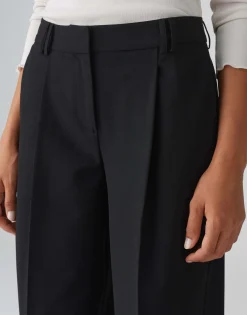 Wide Leg Pants Mariena Zwart Online Bestellen*OPUS Online