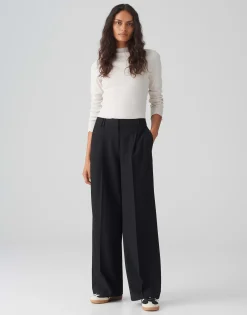 Wide Leg Pants Mariena Zwart Online Bestellen*OPUS Online