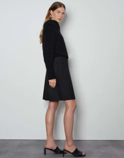 Wikkelrok Onessa Zwart Online Bestellen*OPUS Store