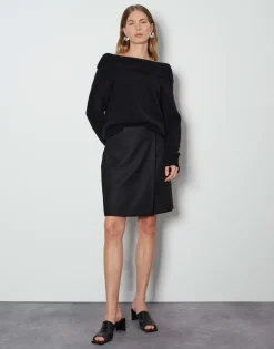 Wikkelrok Onessa Zwart Online Bestellen*OPUS Store