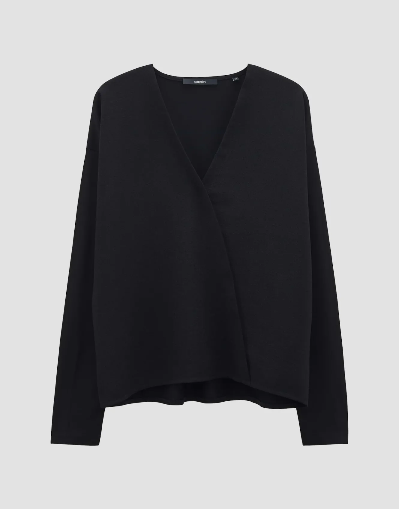 Wikkelshirt Ketana Zwart Online Bestellen*OPUS Flash Sale