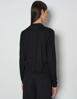 Wikkelshirt Kyleen Zwart Online Bestellen*OPUS Flash Sale