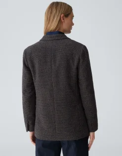 Wollen Blazer Jendala Blauw Online Bestellen*OPUS Flash Sale