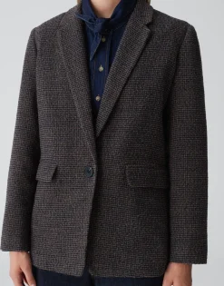 Wollen Blazer Jendala Blauw Online Bestellen*OPUS Flash Sale