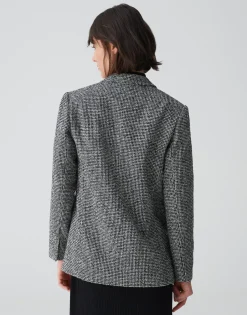 Wollen Blazer Jendala Zwart Online Bestellen*OPUS Sale