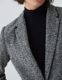Wollen Blazer Jendala Zwart Online Bestellen*OPUS Sale