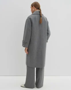 Wollen Mantel Varala Grijs Online Bestellen*OPUS Cheap