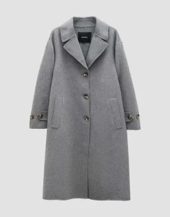 Wollen Mantel Varala Grijs Online Bestellen*OPUS Cheap