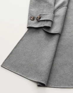 Wollen Mantel Varala Grijs Online Bestellen*OPUS Cheap